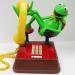 Kermit on the phone