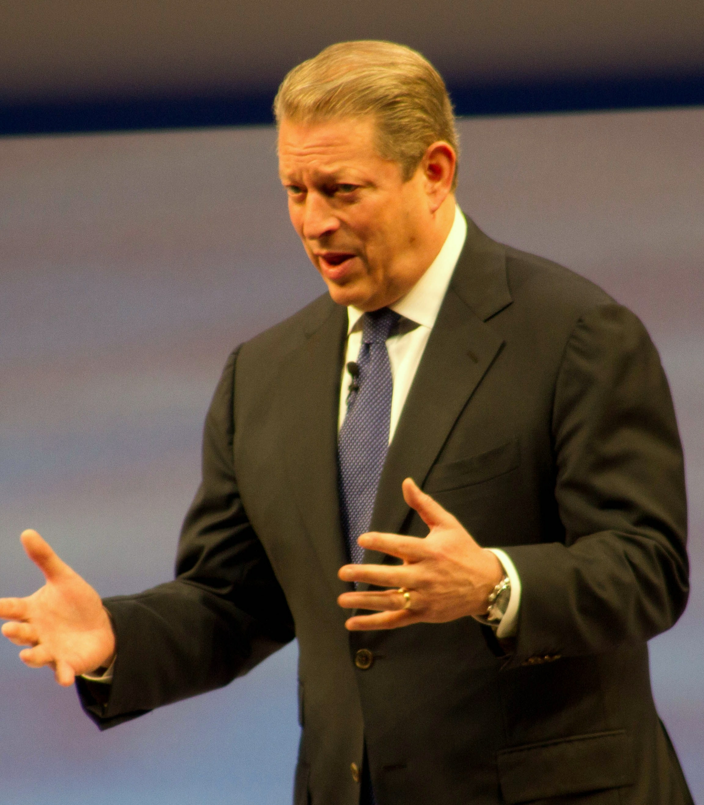 Al Gore speaking