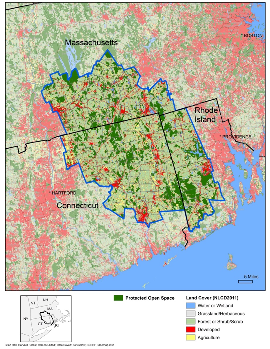 States listed: Connecticut, Massachusetts, and Rhode Island. Cities listed: Hartford, Providence, and Boston.