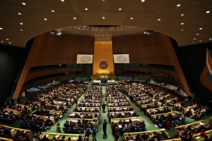 Photo of the UN General Assembly
