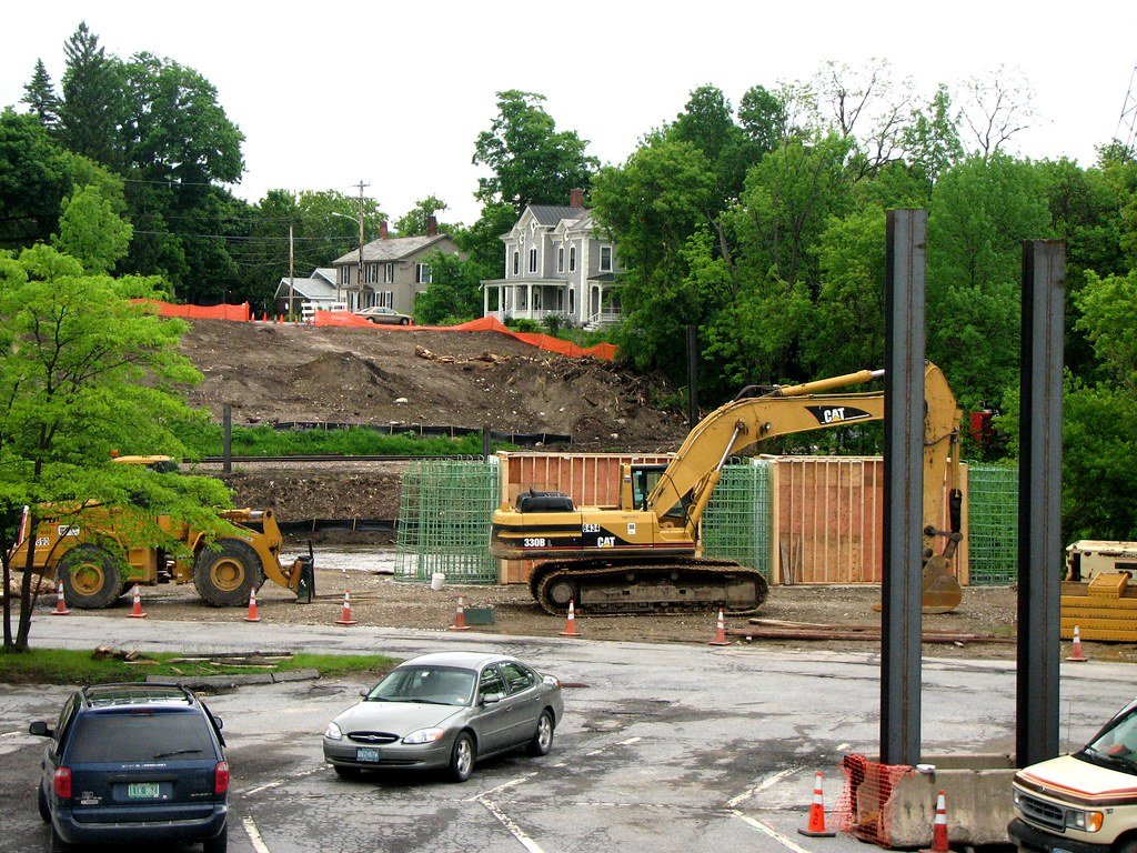Construction of the Cross Street Bridge in Middlebury, Vermont has taken a cycle of more than 50 years of planning and abandoning the project.