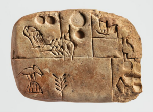 image of an ancient cuneiform tablet