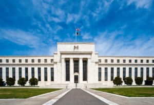photo of the front of the Federal Reserve building