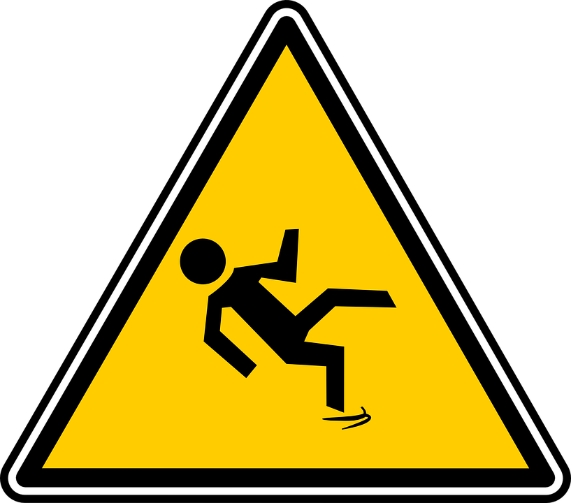 Slippery slope sign