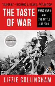 The cover of The Taste of War by Lizzie Collingham.